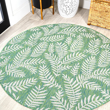 Nevis Palm Frond Indoor/outdoor Area Rug